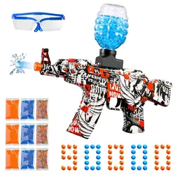 2022 New Kids Outdoor Game Parent-Child Interactive Cosplay Hero Captain Style America Water Bomb Blasting Toy Gel Gun