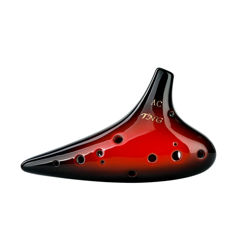 Hot selling galaxy with hand funny toy musical instrument anime Ocarina Mini flute