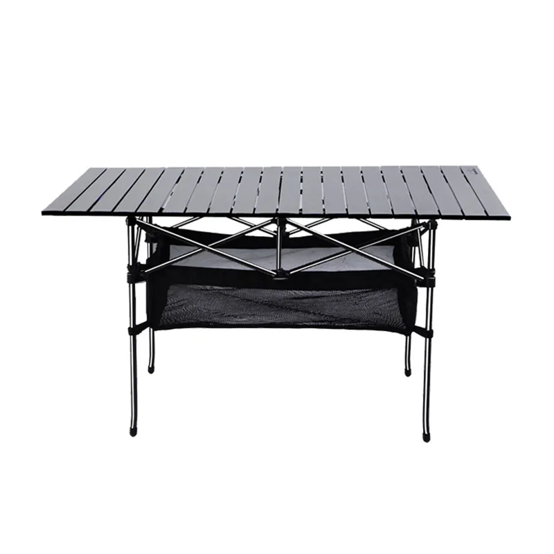 Jetshark High Quality Portable Outdoor Modern Aluminium Foldable Dining bbq Picnic Easy Portable Folding Camping Table