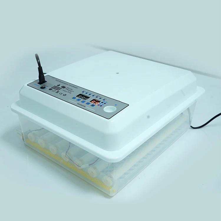 Hot Selling High Hatchability Portable Temperature and Humidity Display Dual Power 36 Egg Incubators for Home Use