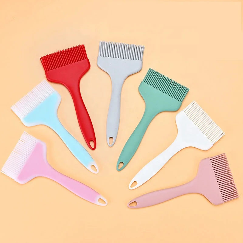 Large Food Grade Silicone Basting Pastry Brush Silicone Cooking Oil Brush Baking Pastry Bbq Oil Basting Brush for BBQ