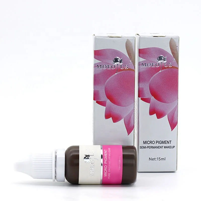  Original Pure PMU Pigment Easy To Color 15ML Tattoo Microblading Ink for Lip and
