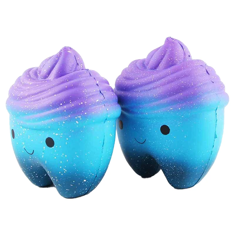 Hot Sale Custom PU teeth shape stress ball Stress Relief Squeeze Toy