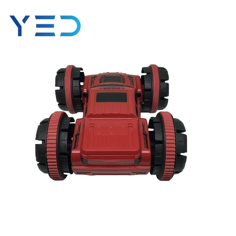 Hot sale  12km/h High Speed Remote Control Twited RC Vehicle 360 Degree Rotation Double Side Drift RC Stunt Car