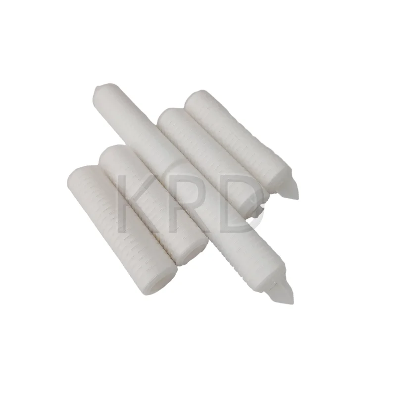 Filter manufacturer 022/0.45/0. 5 micron 10 inch PP/PES/PTFE pleated membrane water filter cartridge