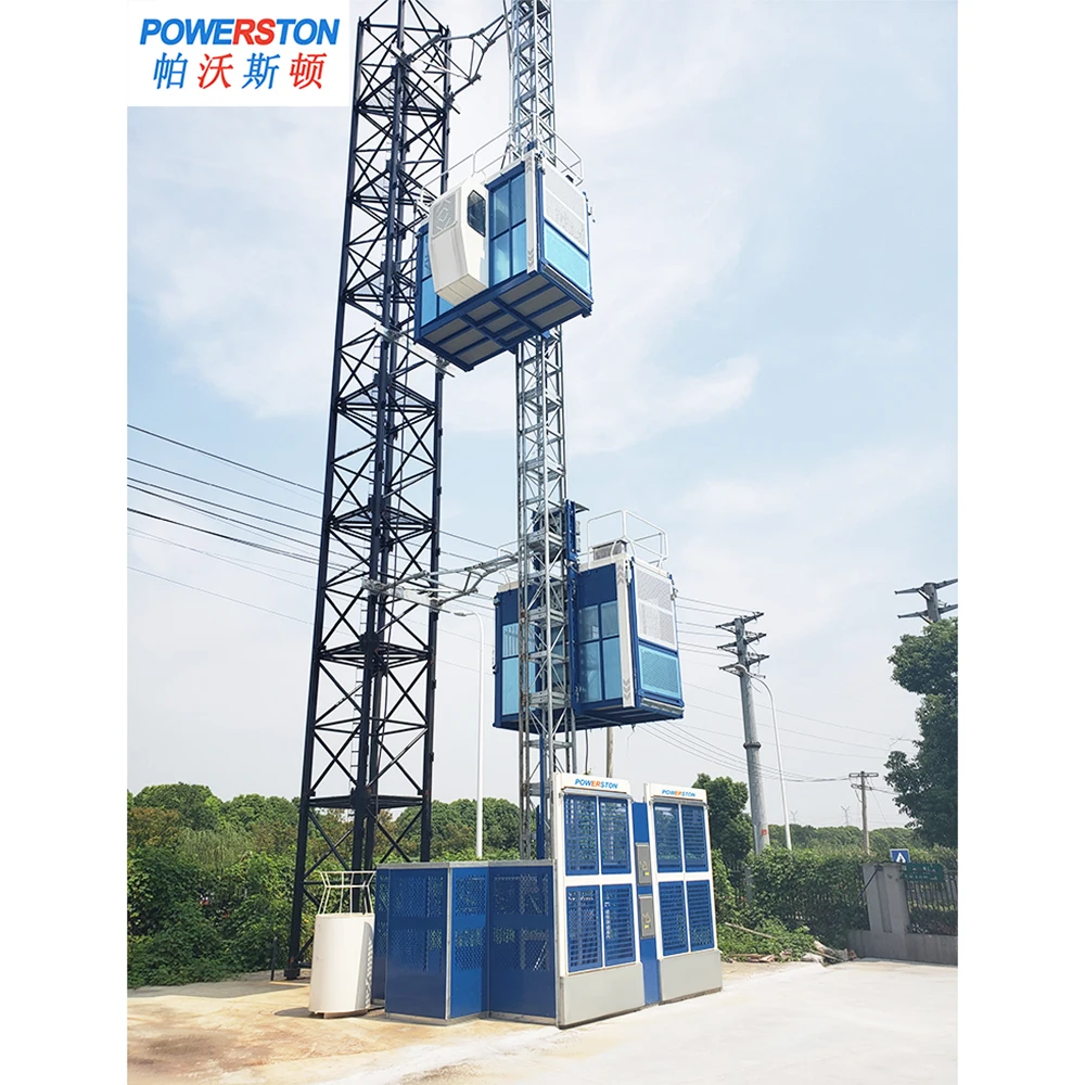 Widely Used Professional Goods Materials Lifter Platform Construction Elevators Electric Chain Passenger Hoist
