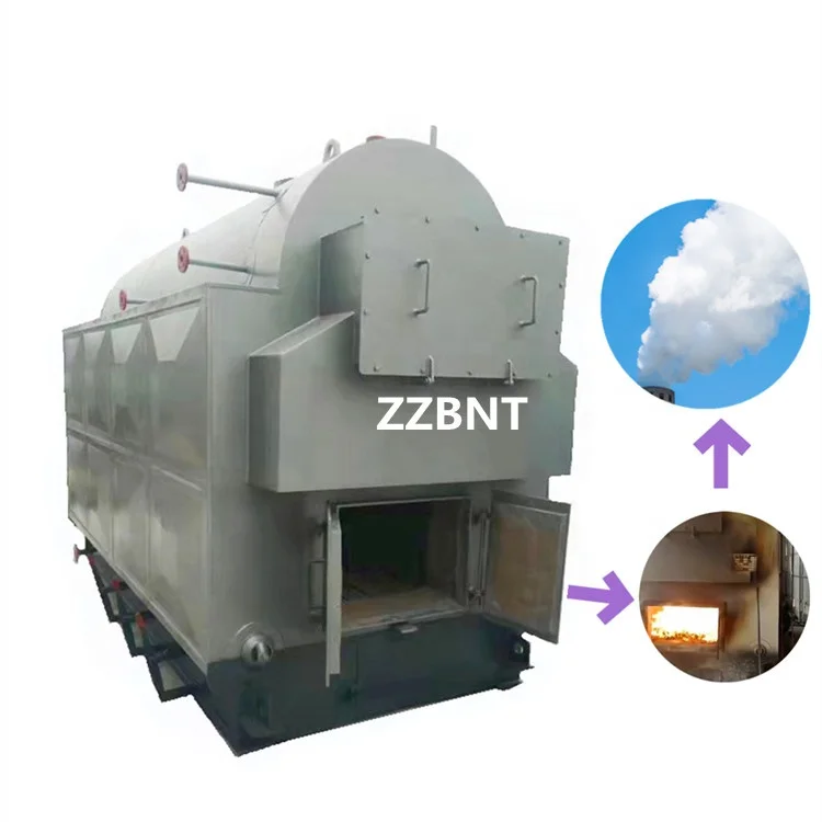 2021 Hot Sale New Type DZH Biomass Waste Fabric Jute Fired Steam Boiler