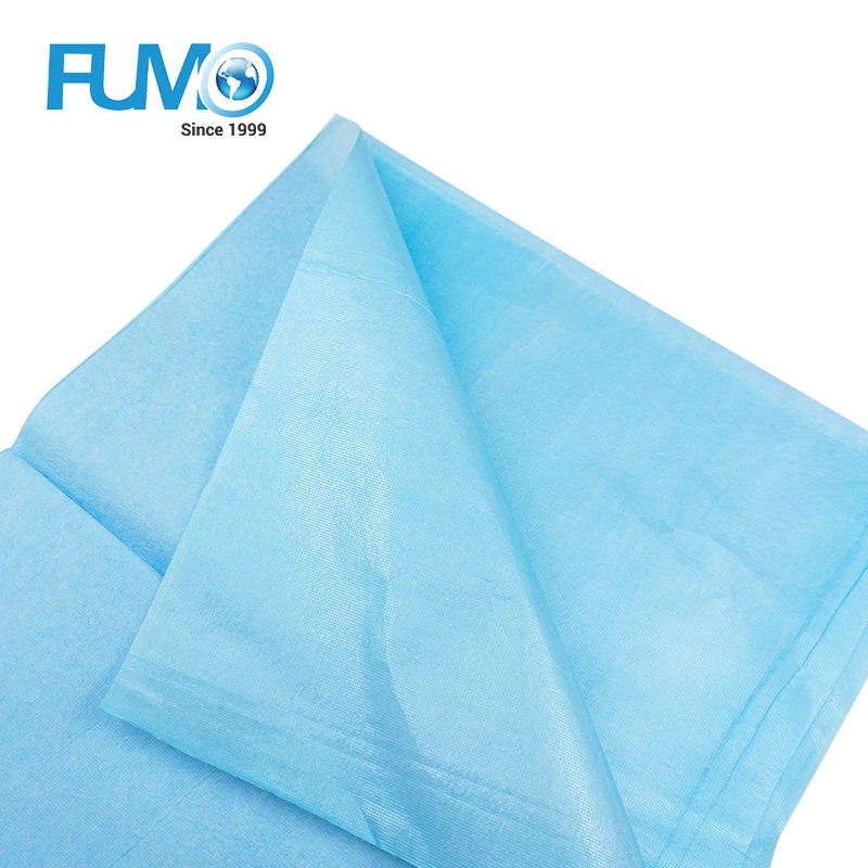 Hot Sale medical disposable premium 1 ply tissue poly waterproof Paper Film drape bed sheet for couch doecification