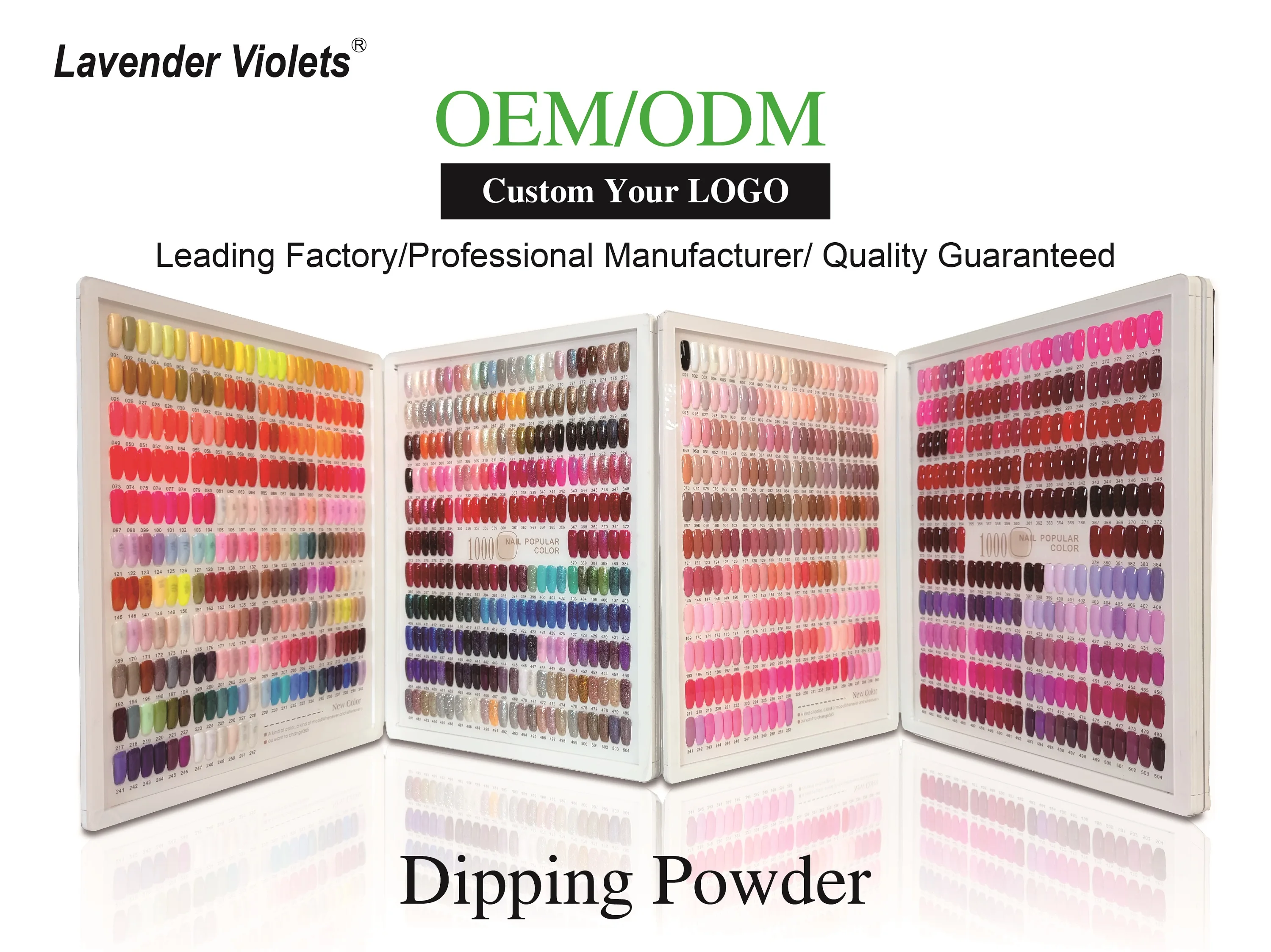 Factory Bulk Wholesale Custom Private label 2 in 1 Acrylic Dipping Powder Colored for Nail Dipping System 1oz