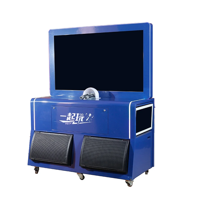 
4T Hard Disk Karaoke Movable Cabinet Porable Movable Mini Karaoke Singing Machine 