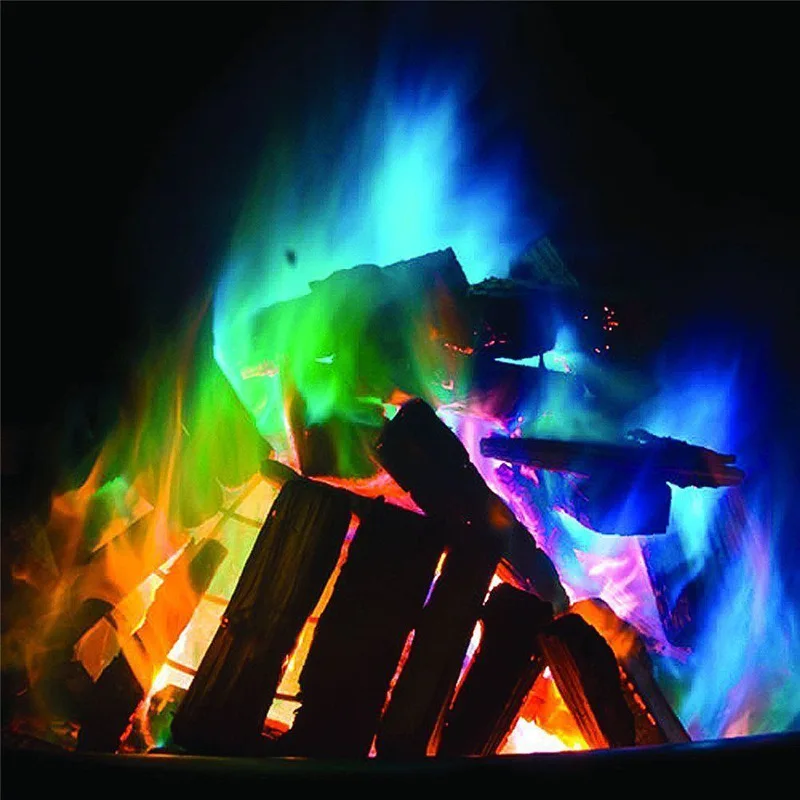  Factory wholesale magic fire flame for wood burning mystical color changer happy with MSDS