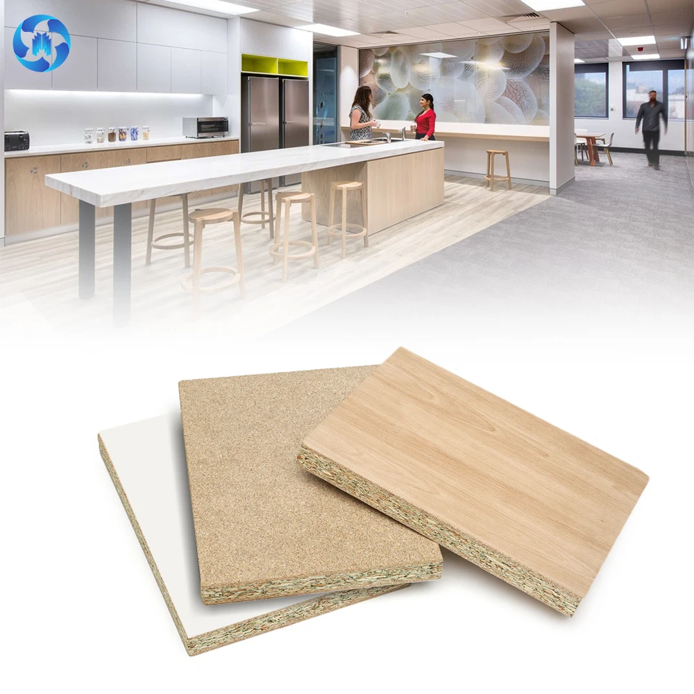 TOPOCEAN Not Easy To Deform 2100*2850 18mm White Laminate Chipboard Water Proof MFC Board Sheet For Furniture