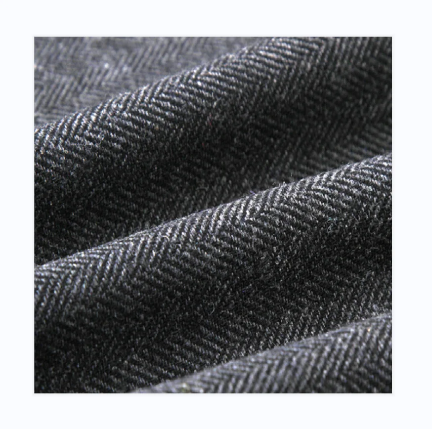 50%Wool 50%OTH Colorful  HERRIBONE 500g/m Suitable for overcoats, jackets, windbreakers, autumn and winter clothing fabrics