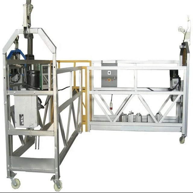 corner suspended platform/aerial working cradle/swing stage for window cleaning