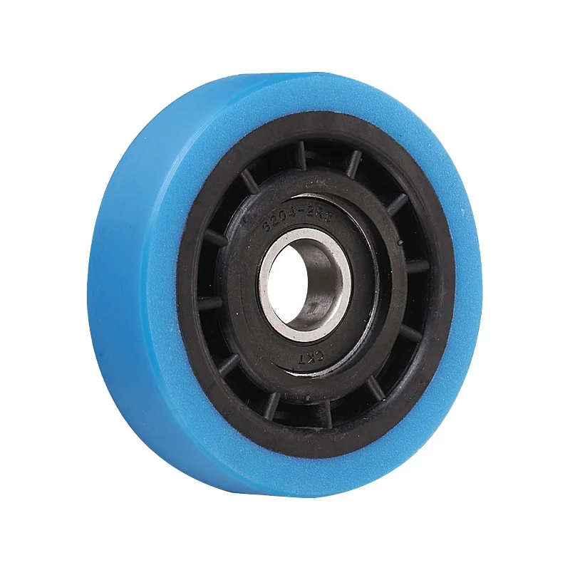 Supply All Brand Escalator Parts Hot Sale 100x25 mm Escalator Step Chain Roller with 6204-2RS Bearing in Good Price