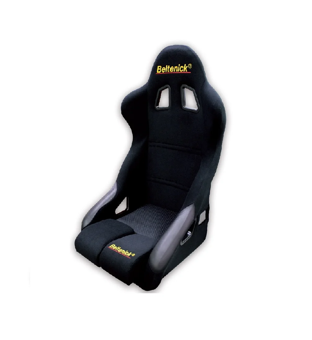Beltenick FIA Approved Velvet Steel Bucket Seat For Sports Car Racing Auto