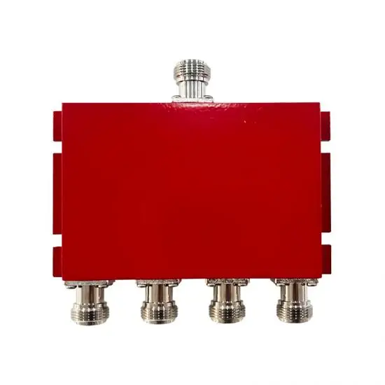 UHF antenna UHF 50W 450-512MHz RF 4 way wilkinson power splitter for IBS and Public Safety System BTS IBS