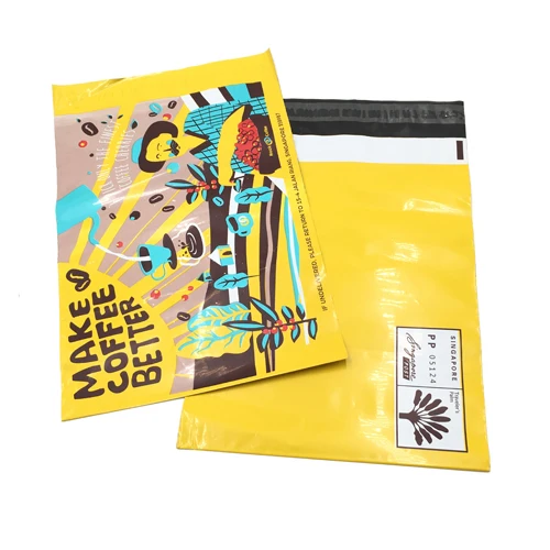 Gravnre Printing courier bags printed cheap poly mailer biodegradable polymailer