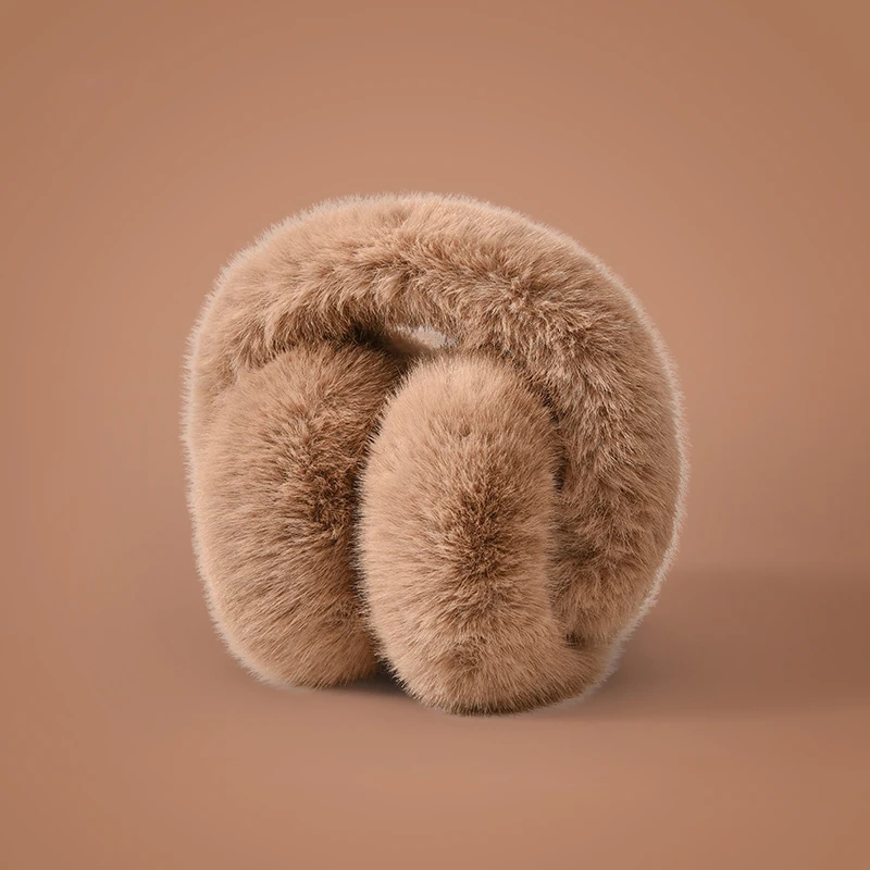 Cheap warm women foldable winter fur ear muffs for girls
