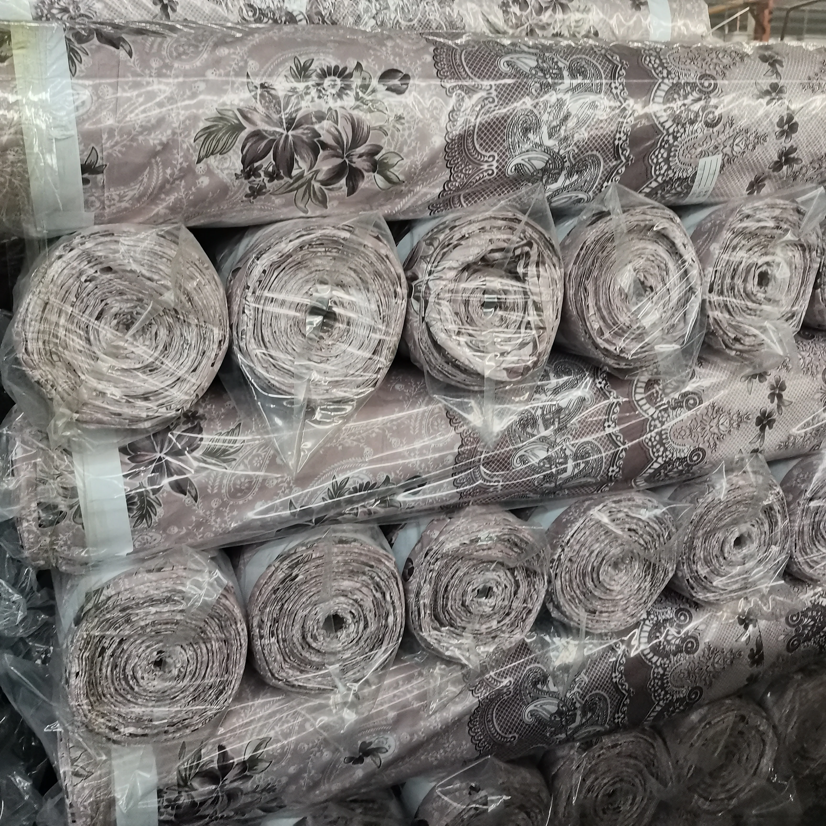 customized disperse printing polyester bed sheet bedding set raw material fabrics