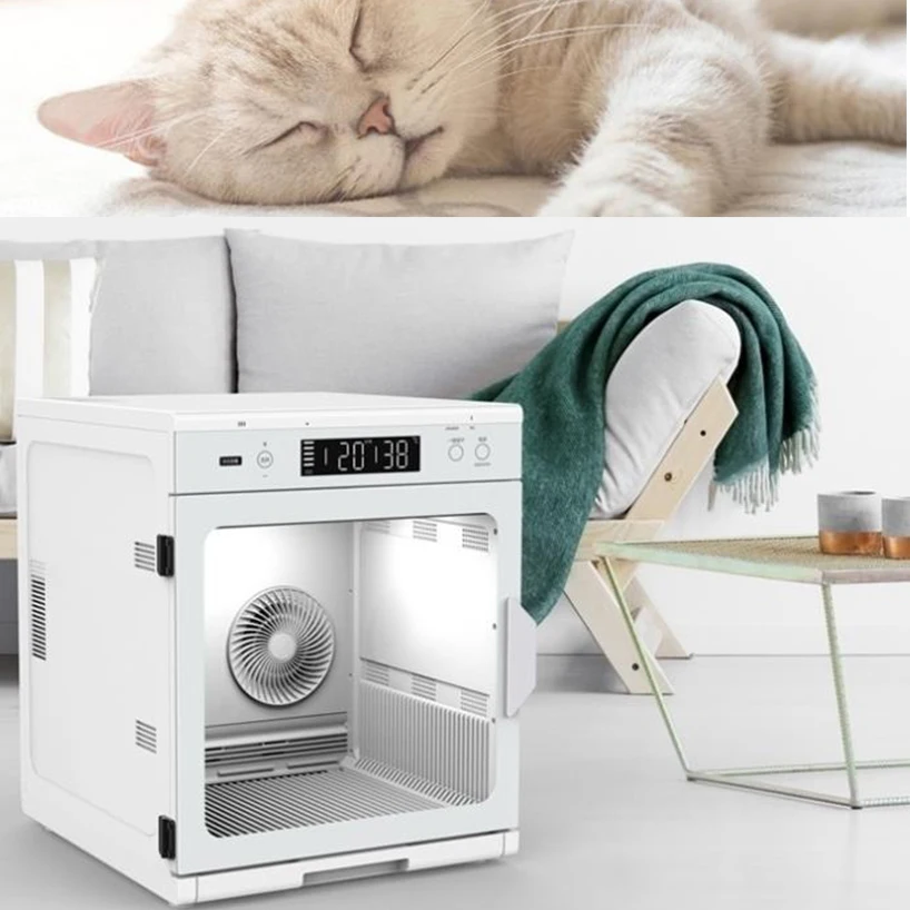 Automatic Pet Dry Room Professional Constant Temperature Nature Wind Smart Pet Dryer Box Cat Dog Household Pet Dryer