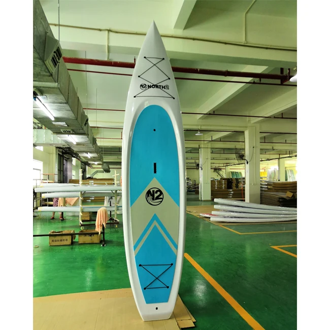 Hot sale Customized Plastic Stand UP Paddle Big Black Board Surfboard