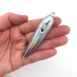 Jig25 boat fishing  yanyue false bait 40g- 200g lead fish iron plate bait luminous squid hook Octupos Squid Jigs