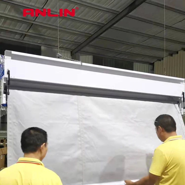 European stand elevator door smoke curtain non combustible fire safe curtains