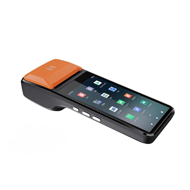 Android11 Mobile Handheld Terminal Machine with Printer Touch Screen Point Of Sale Systems Pos System All In One