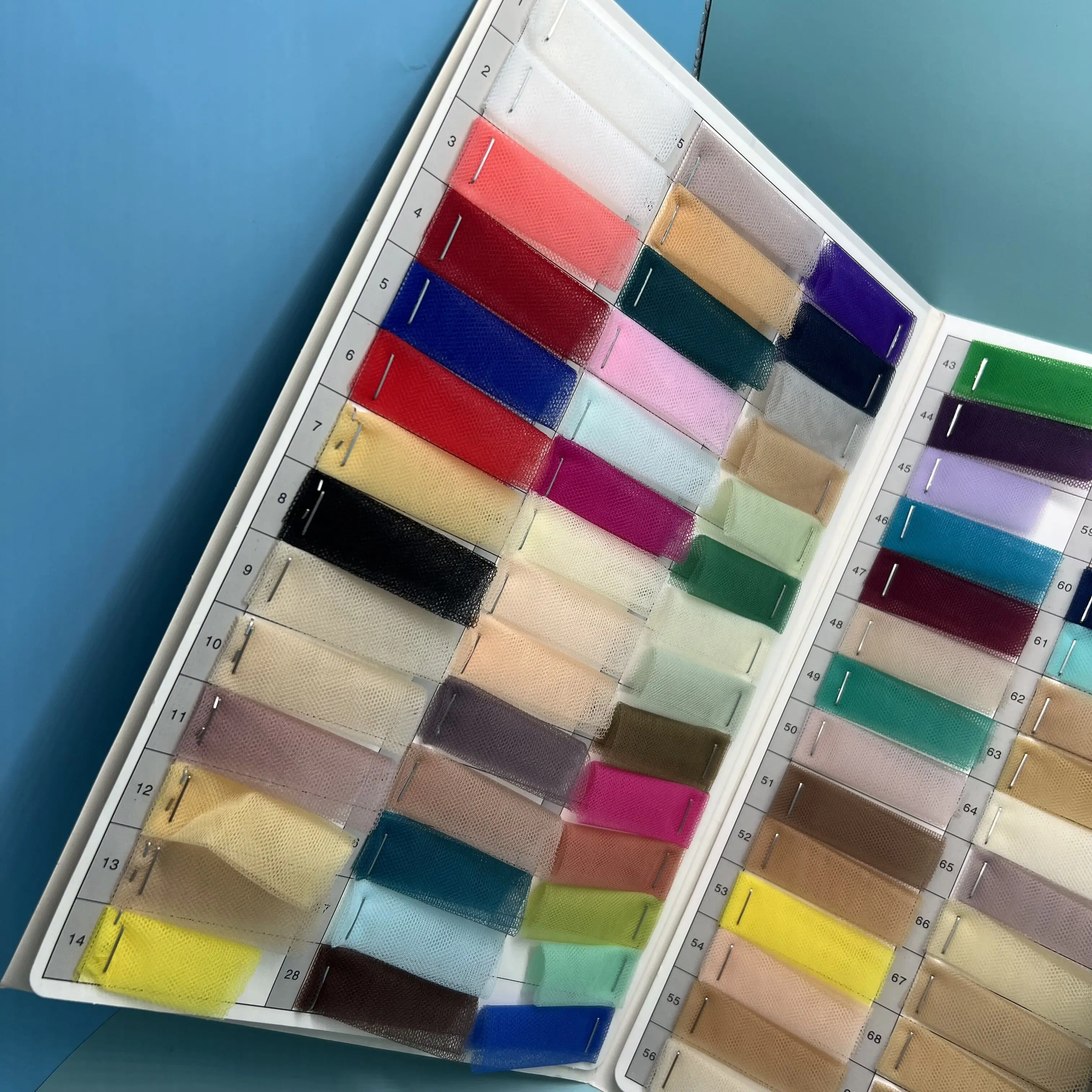 Popular Soft Tricot Mesh TuTu Warp Knitted Wedding 6420 polyester tulle  And  mesh Fabric