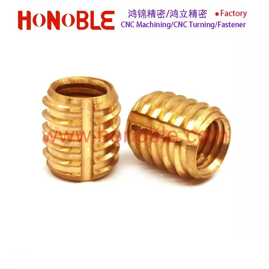 SL-B-M2/SL-B-M3/SL-B-M4/SL-B-M5 brass insert nuts