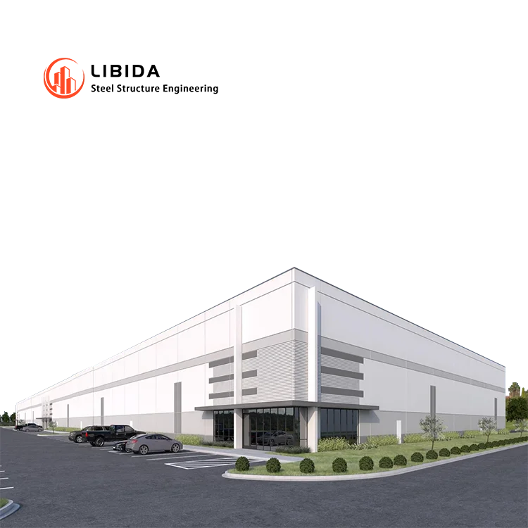 Prefabricated Building Big Metal Frame Warehouse Industrial Shed Steel structure gas station with free design