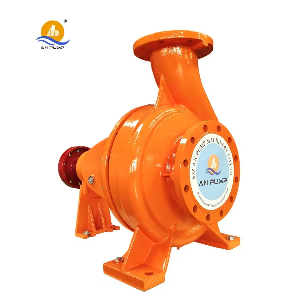 iso standard horizontal  centrifugal single stage end suction pump