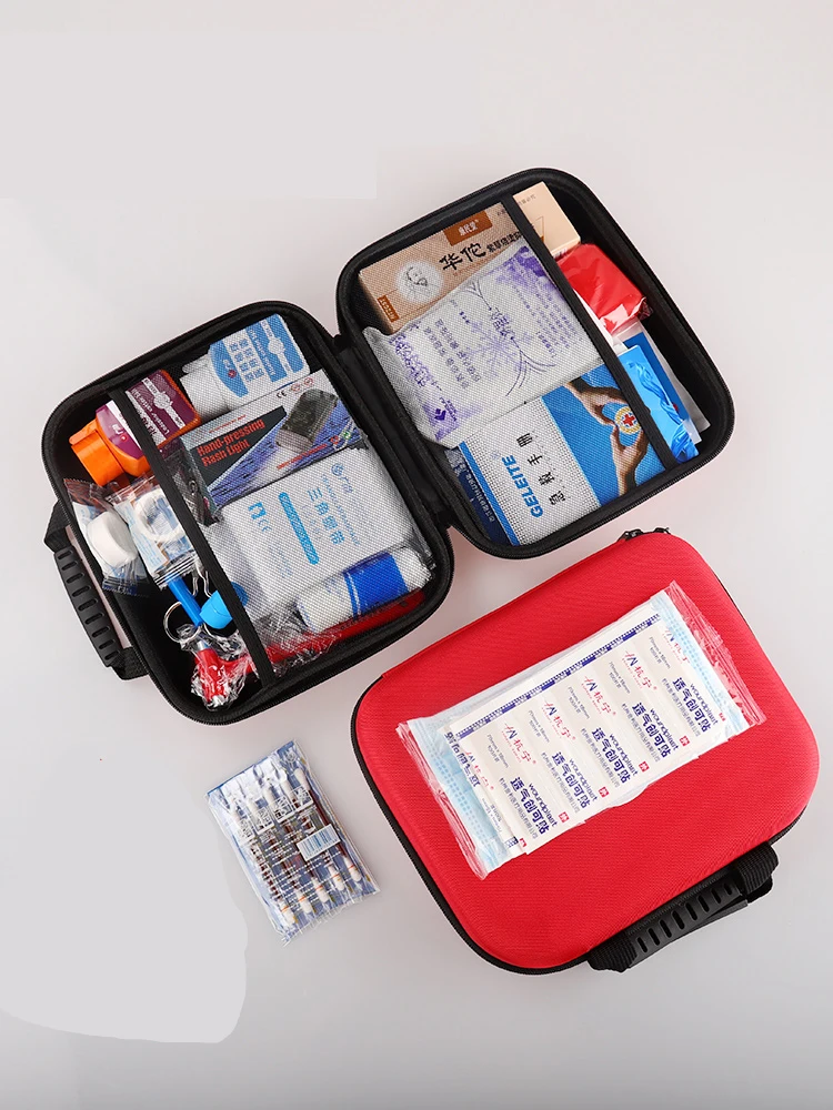 
2020 Hot Sale Application Emergency Kit First-aid Bag with Oxford Fabric Surface for sudden accident injury large capacity mesh 