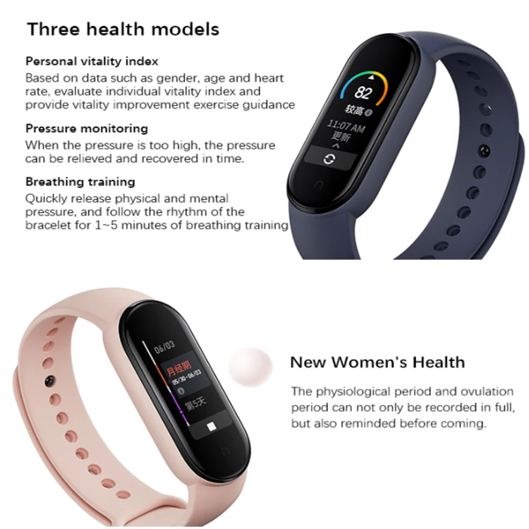  Глобальная версия оригинальный фитнес-Браслет Смарт-браслет Mi Band 5 Смарт-часы для