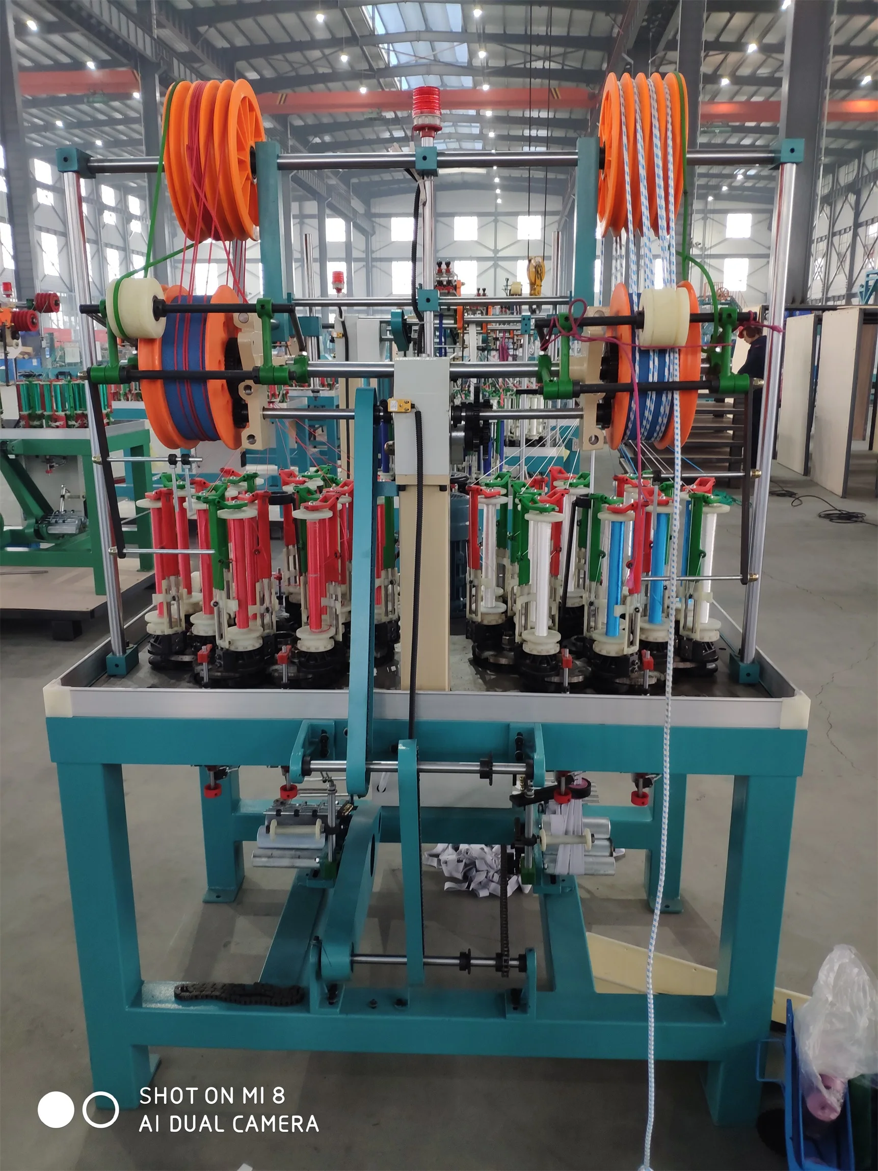 KBL-16-2-130  high speed safety ropes fishing net braid rope braiding machine