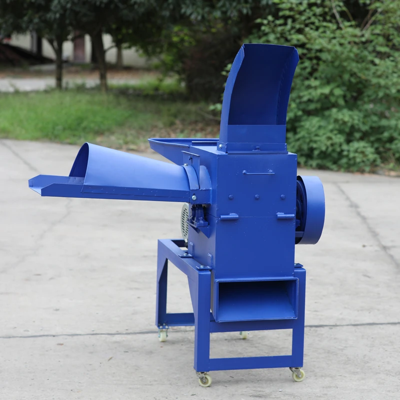 F500 electric agricultural machinery chaff cutter / straw chopper machine/corn silage chopper for sale
