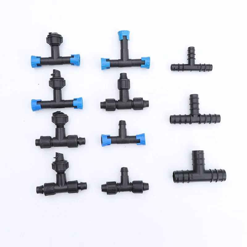 drip irrigation system drip tape water fittings quick pipe connector  agricultural greenhouses