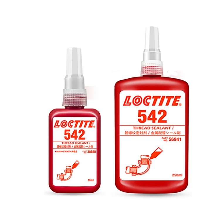 Loctiter 542 glue hydraulic pneumatic pipeline leak-proof thread sealant liquid raw material belt
