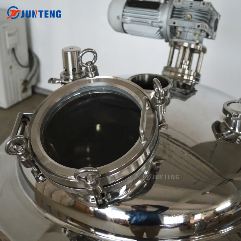 Stainless Steel planetary mixer food mixer Vacuum Mixer For Epoxy Resin Sealant Glue Adhesive With Jacketed Barrel