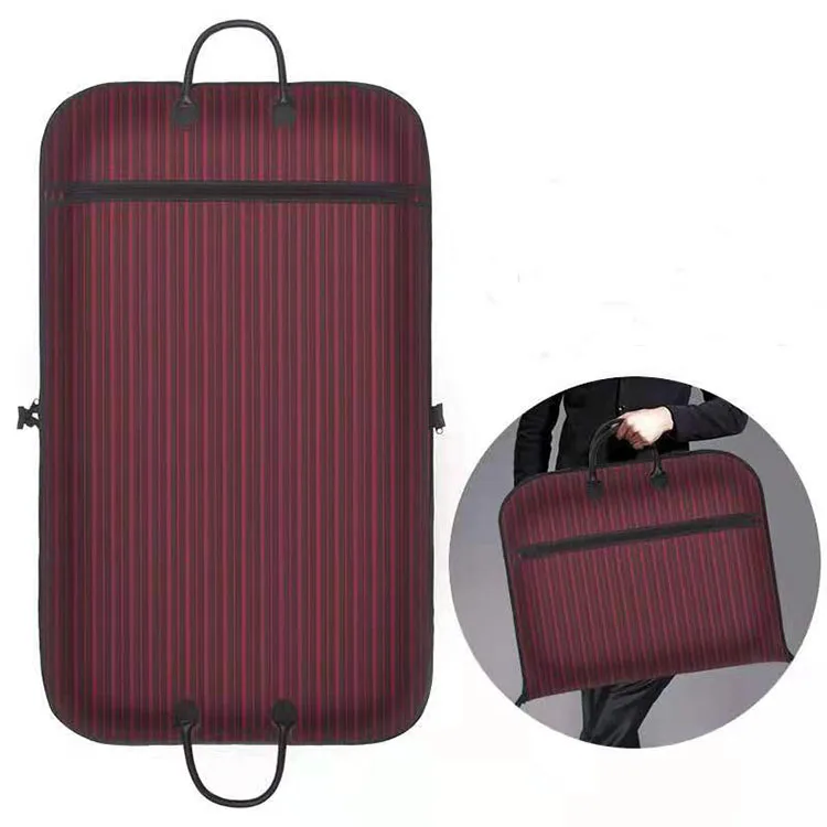 Convertible Eco friendly customize polyester clothing suit garment bag cover cloth custom garment bags custom logo wholesale