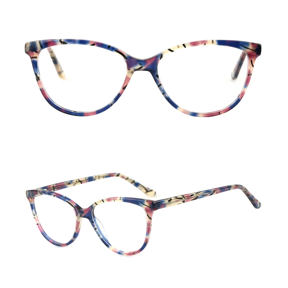 G3008, высококачественные оправы для очков кошачий глаз, модные мужские и женские ацетатные очки, оптические оправы для очков