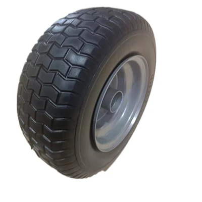 16inch pu foam filled folding wagon lawn mower wheels go kart wheel tires