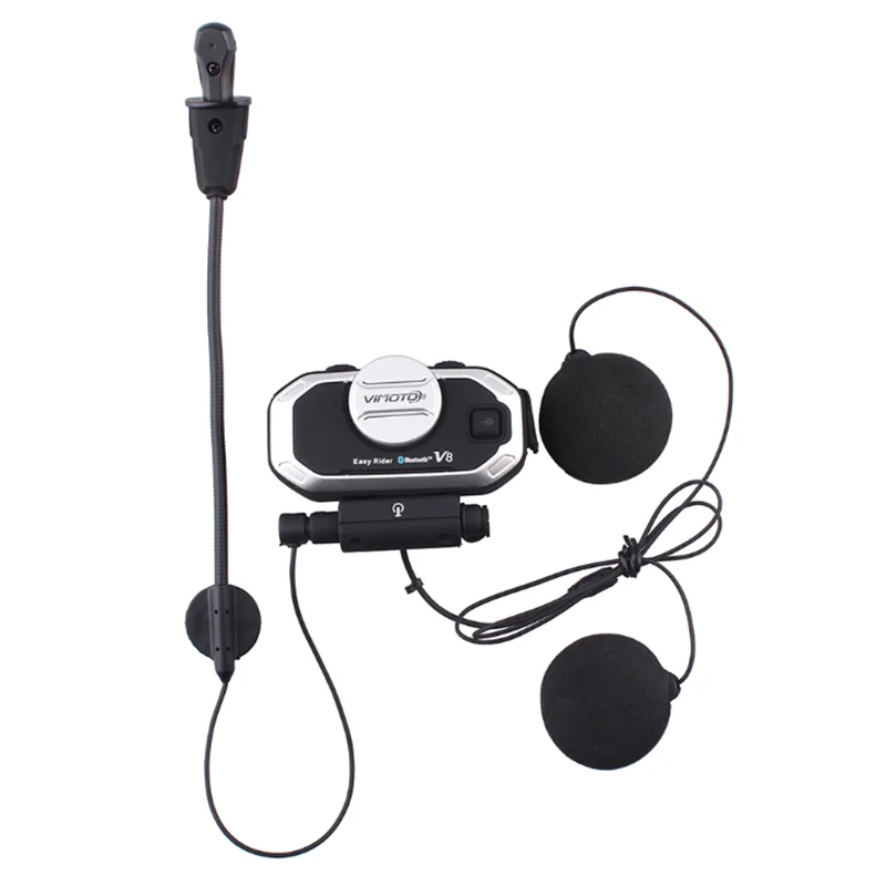 Riders Waterproof Motorcycle Helmet Intercom Fm Radio Wireless Bt Intercom Headset Wireless Telephone Intercom