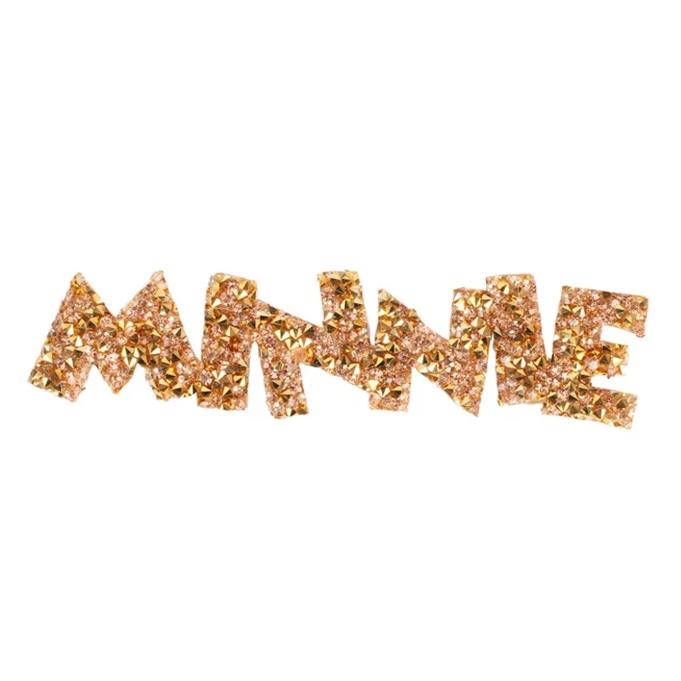 3D аппликация со стразами горячей фиксации, буквы l ABC, стразы, английские буквы, нашивки