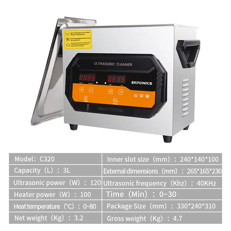 Large Volume Industrial Ultrasonic Cleaner Glasses Jewelry Dental Ultrasonic Commercial Cleaning Equipment For Business