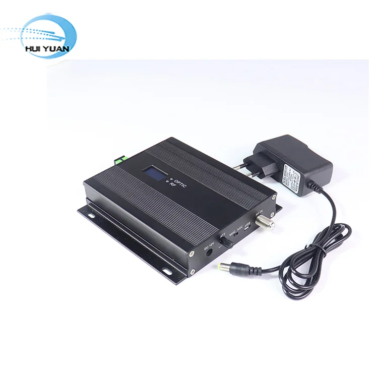 Mini Optical Transmitter SCAPC Fiber Port 10mW Single Power Out CATV 1550nm Transmitter