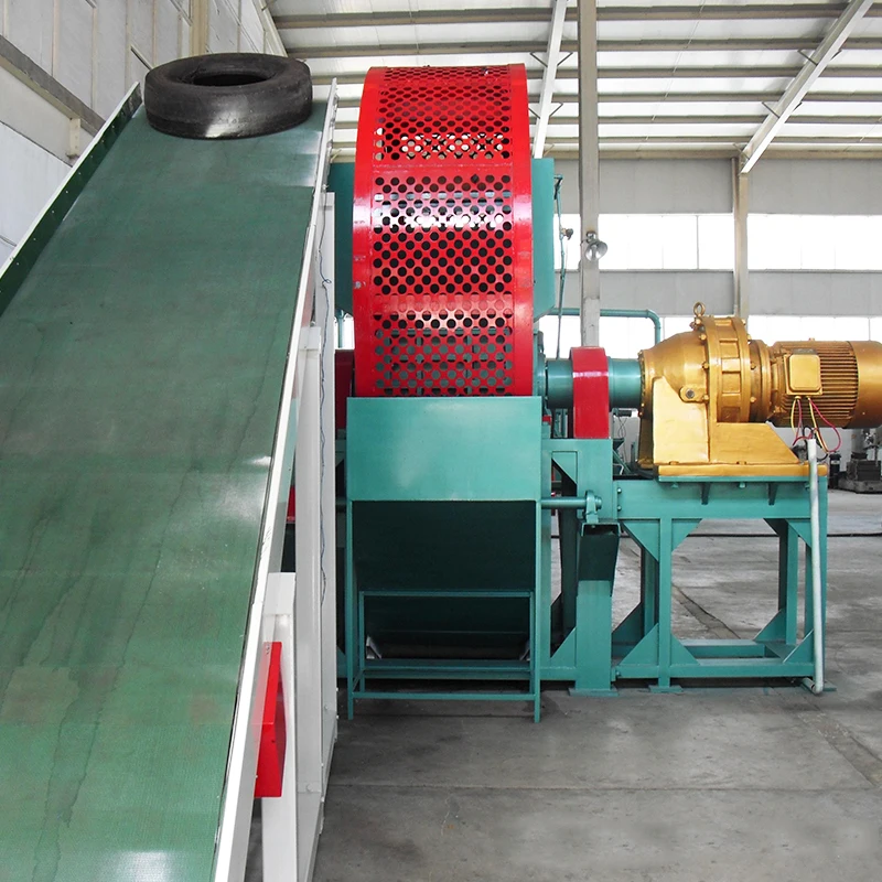 YIHAN Factory Price Double Shaft Plastic Shredder Scrap Metal Steel Shredder Machine For Recycling Waste Metal Iron Sheet