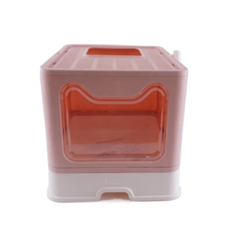 Wholesale Cat Clean Up Products Large Pet Cat Litter Pan Kitty Cat Toilet Box