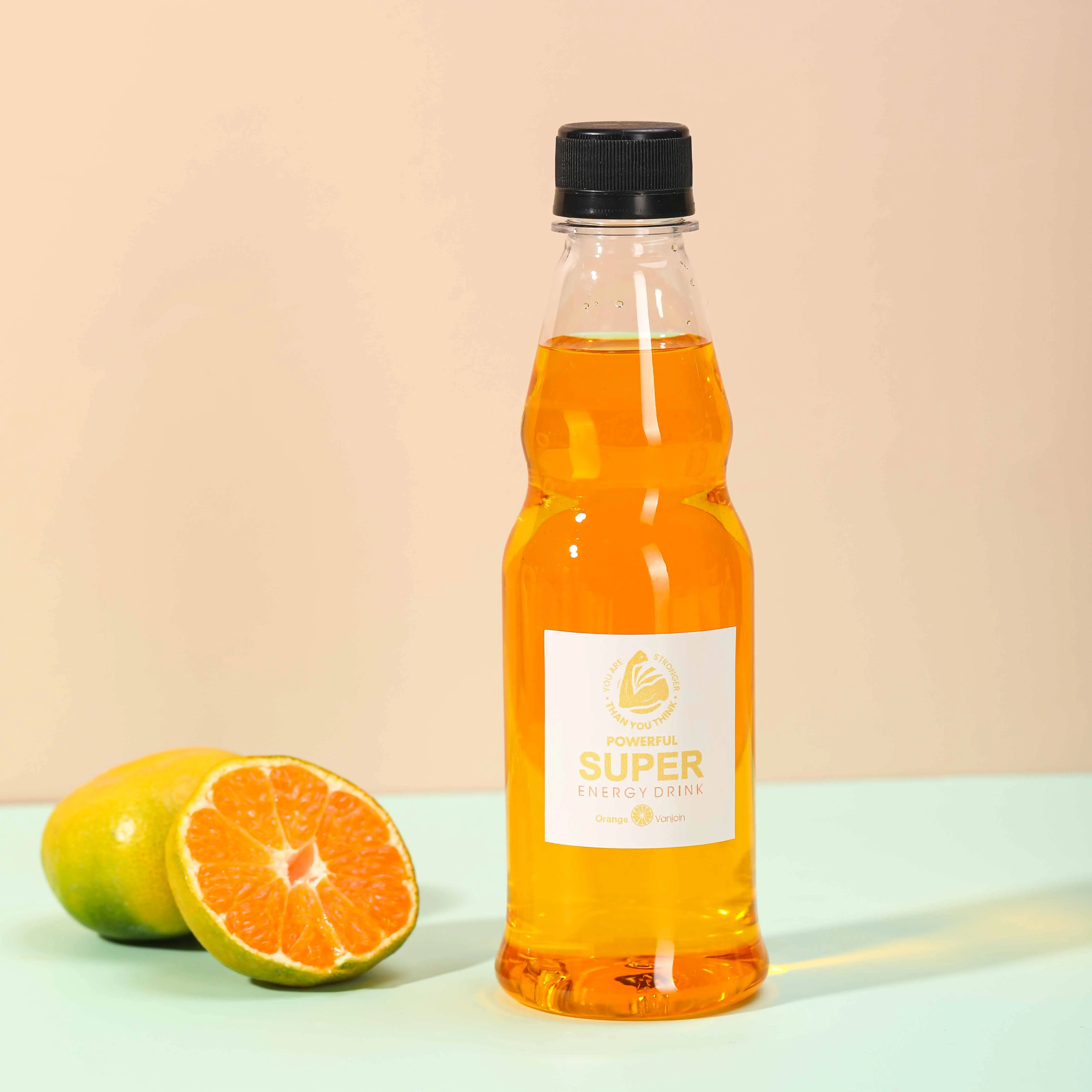 High Quality 350ml Plastic Juice Bottles Juice Business Support Supplier 12oz Plastic Bottles with Labels